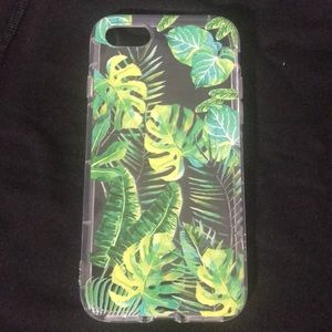 iPhone 7/ iPhone 8 phone case palm leaves